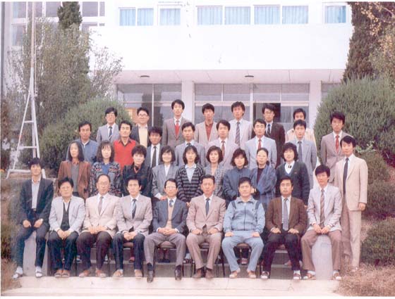1987년도 선생님 단체사진