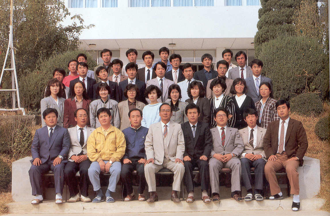 1988년도 선생님 단체사진
