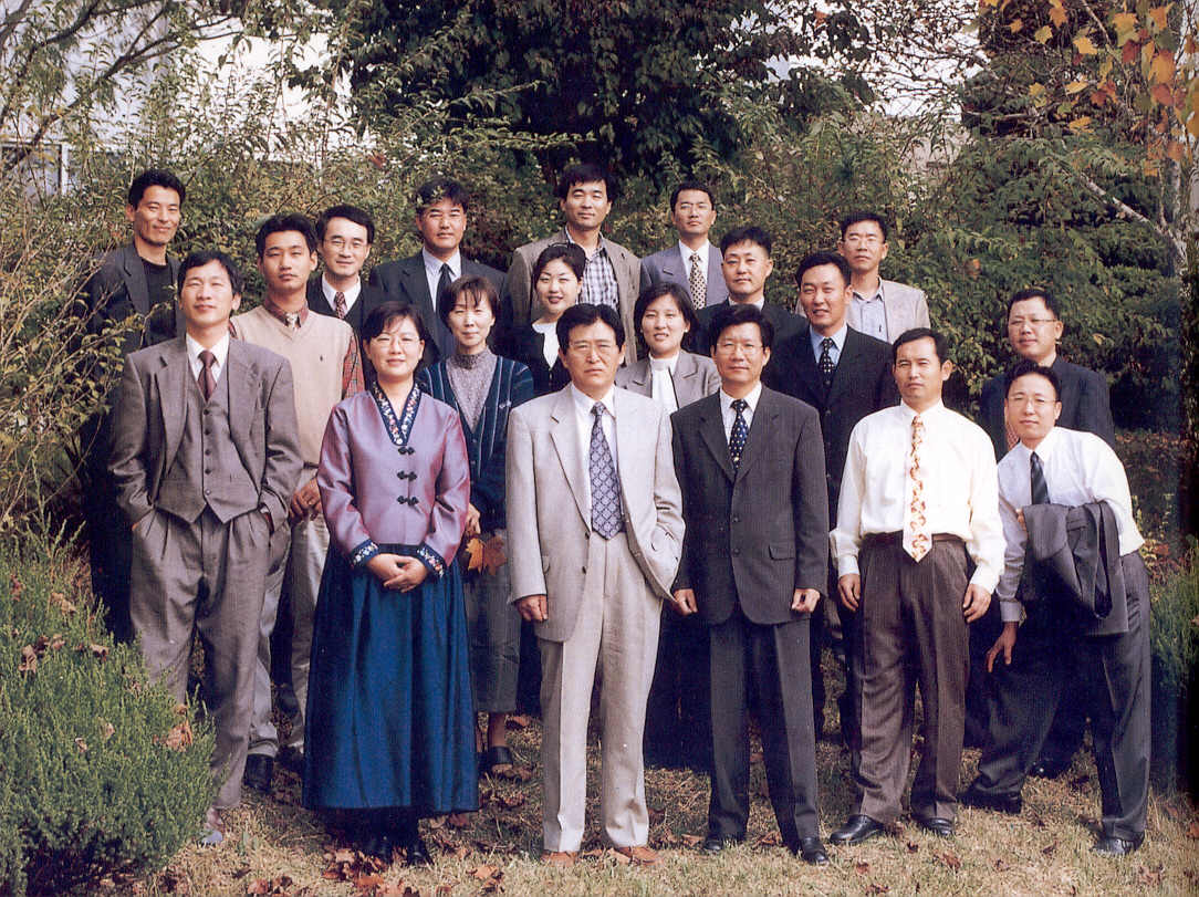 1999년도 선생님 단체사진